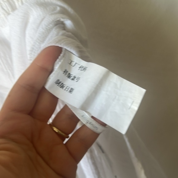 Minkpink maxi white embroidered dress coverup boho beach bridal vacation size s - Picture 7 of 10